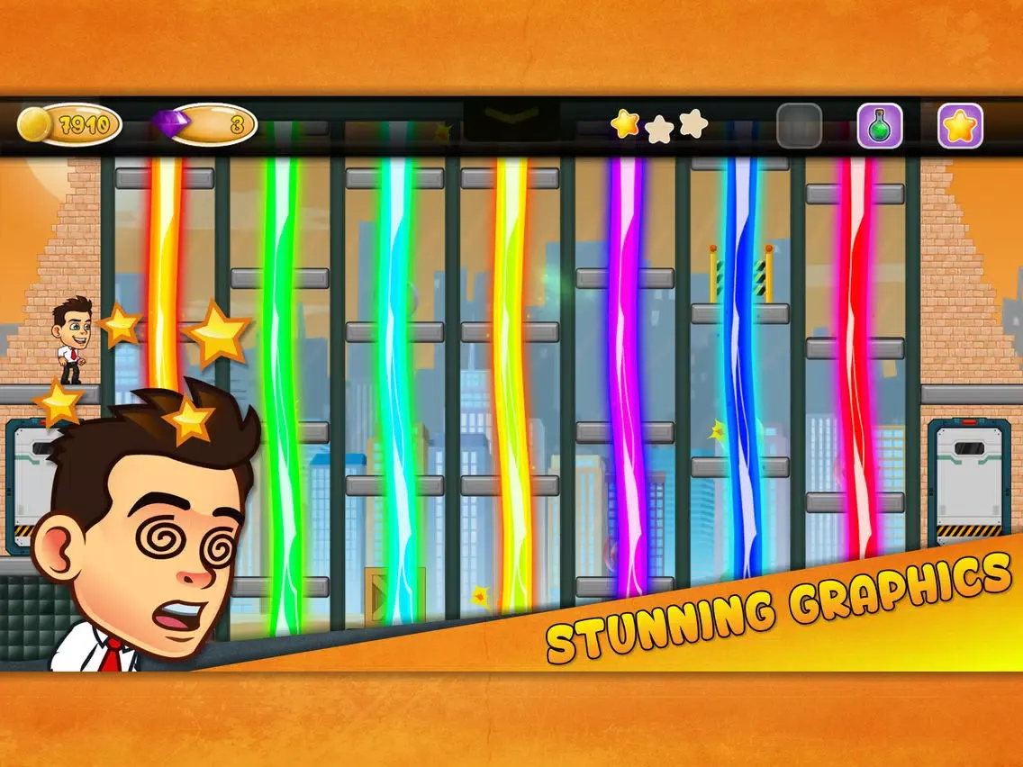 Elevator Jungle - Blaze your trail iPad  스크린샷