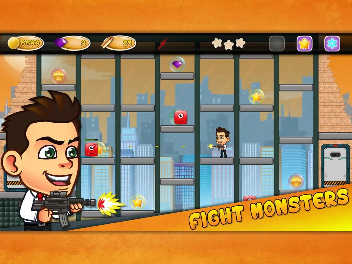 Elevator Jungle - Blaze your trail iPad  스크린샷