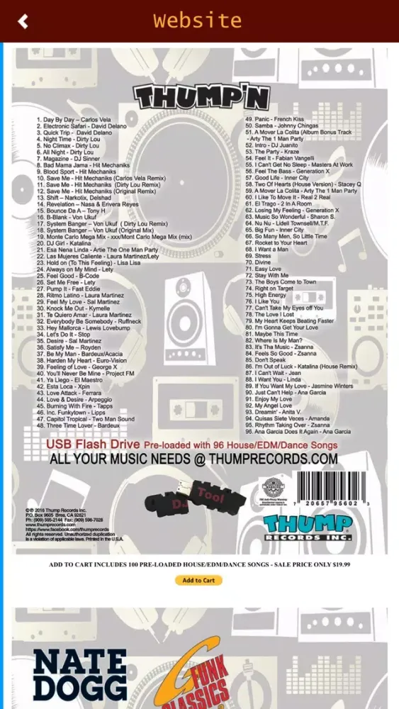 Tangkapan skrin Lowrider Radio