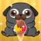 Puppy pals and ice cream