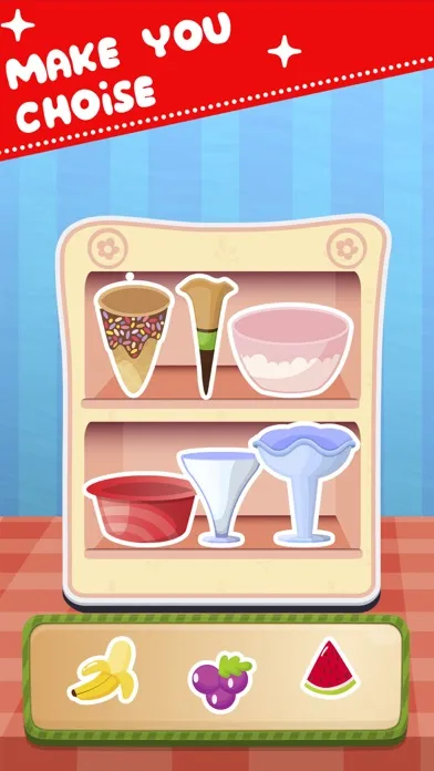 ภาพหน้าจอของ Puppy pals and ice cream
