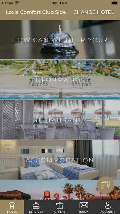ภาพหน้าจอของ Loxia Hotels