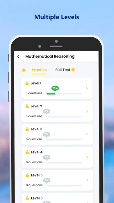 GED® practice test应用截图