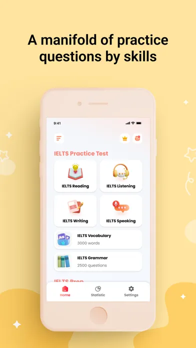 Capturas de pantalla de IELTS® Test Pro