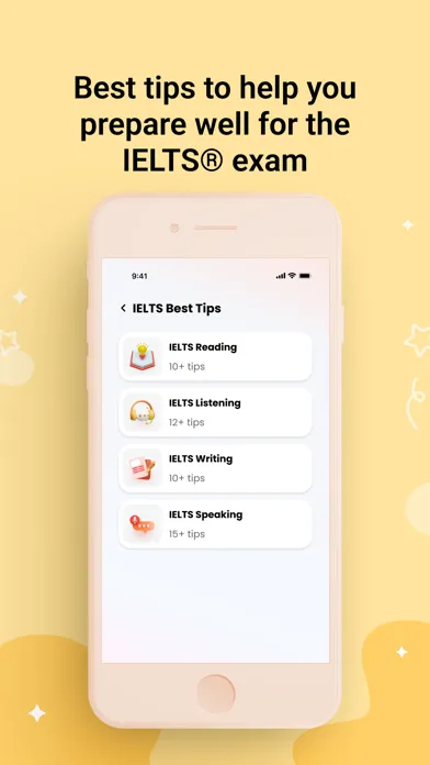Capturas de pantalla de IELTS® Test Pro