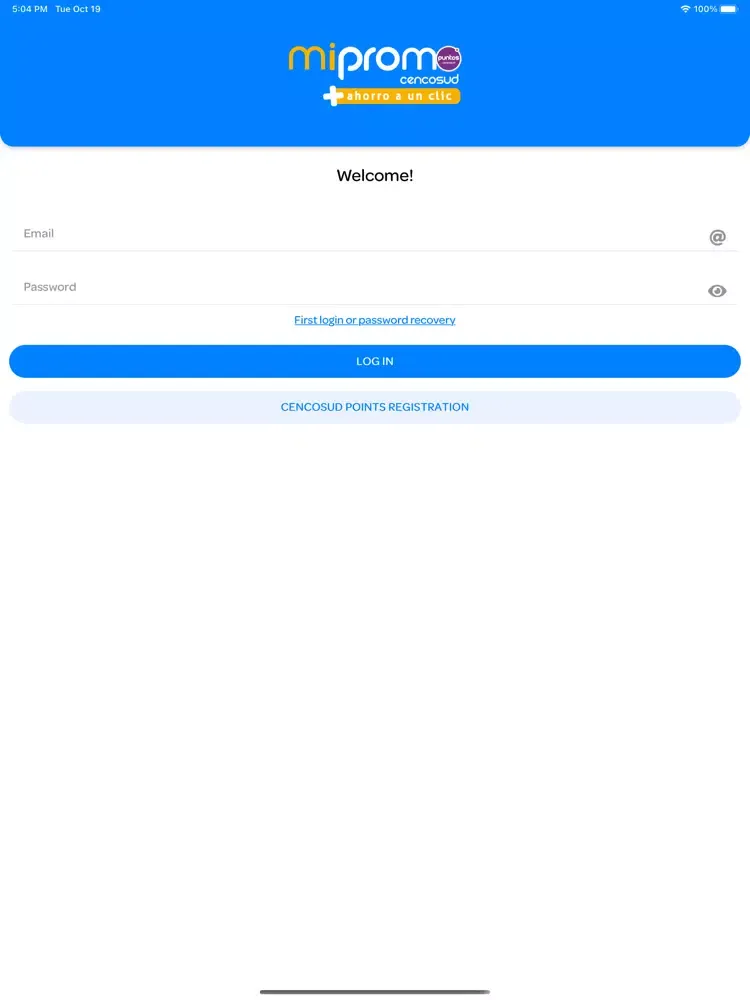 Mi Promo Cencosud iPad 应用截图