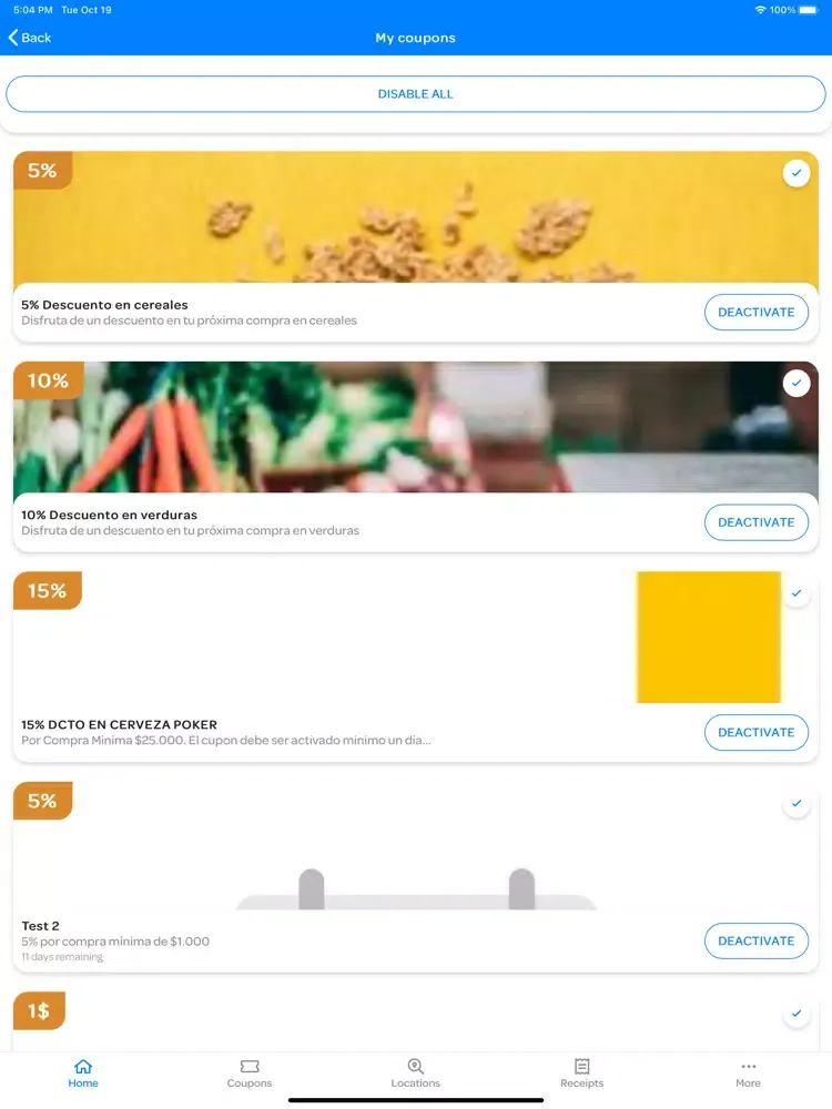 Mi Promo Cencosud iPad 应用截图