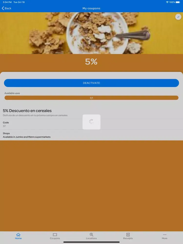 Mi Promo Cencosud iPad 应用截图