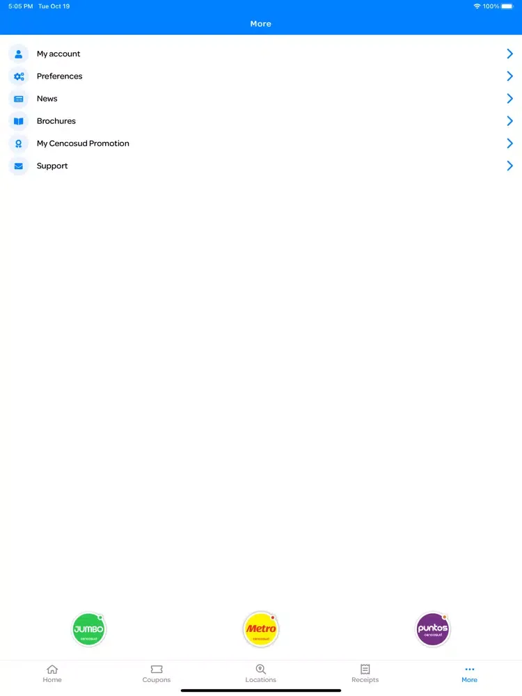 Mi Promo Cencosud iPad 应用截图