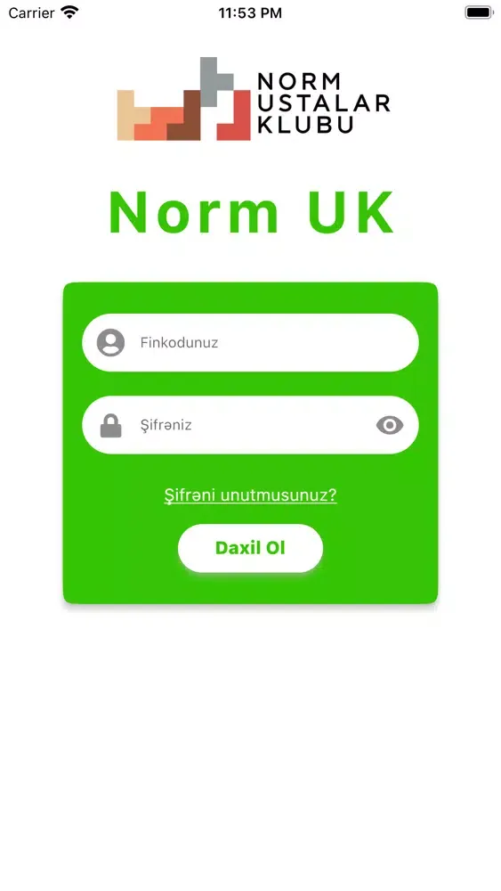 Tangkapan skrin Norm Ustalar Klubu