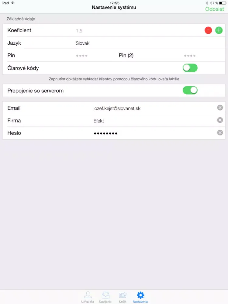 Efekt iPad  Screenshots