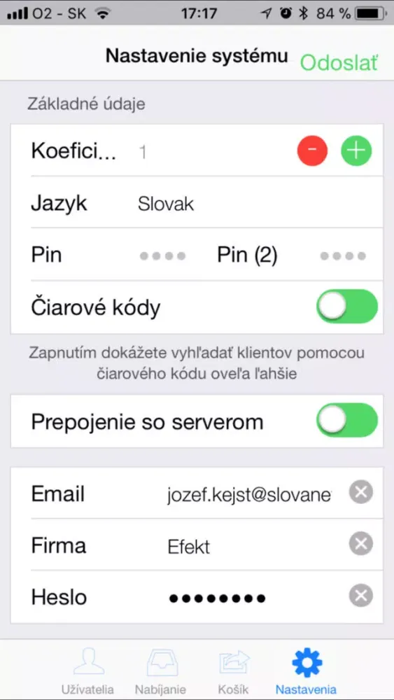 Efekt Screenshots