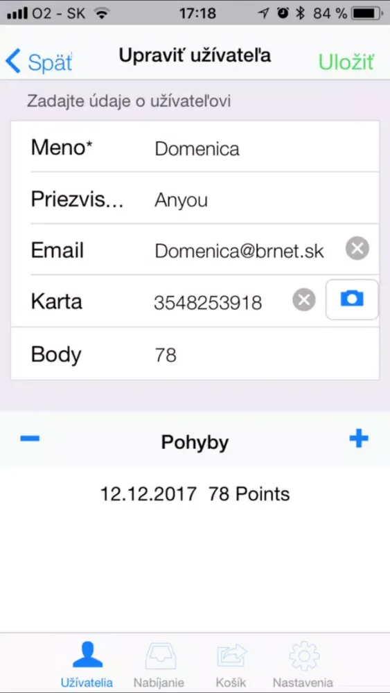 Efekt Screenshots