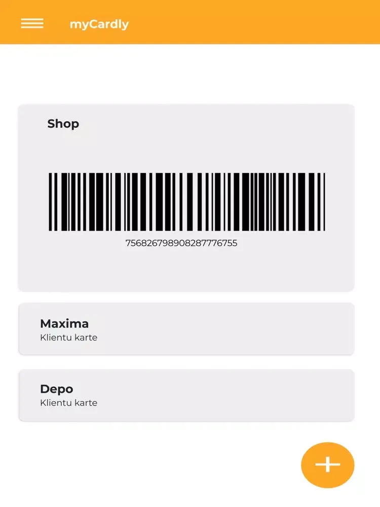 Скриншоты myCardly - Loyalty Program App iPad 