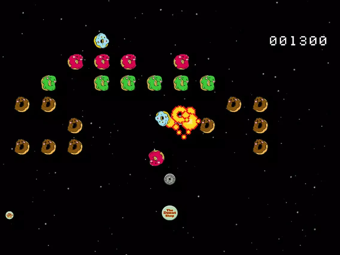 Donut Invaders iPad  Screenshots