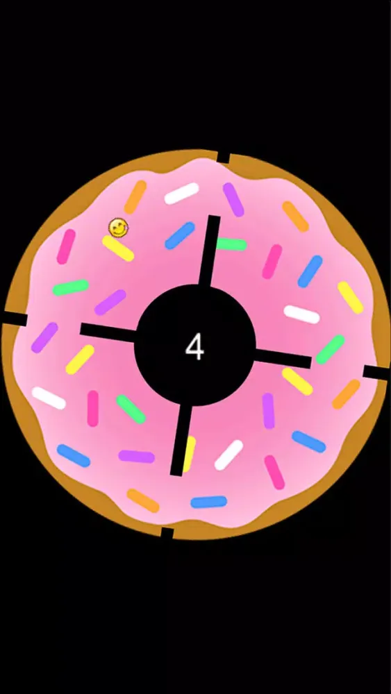 Capturas de tela do Emoji Donut