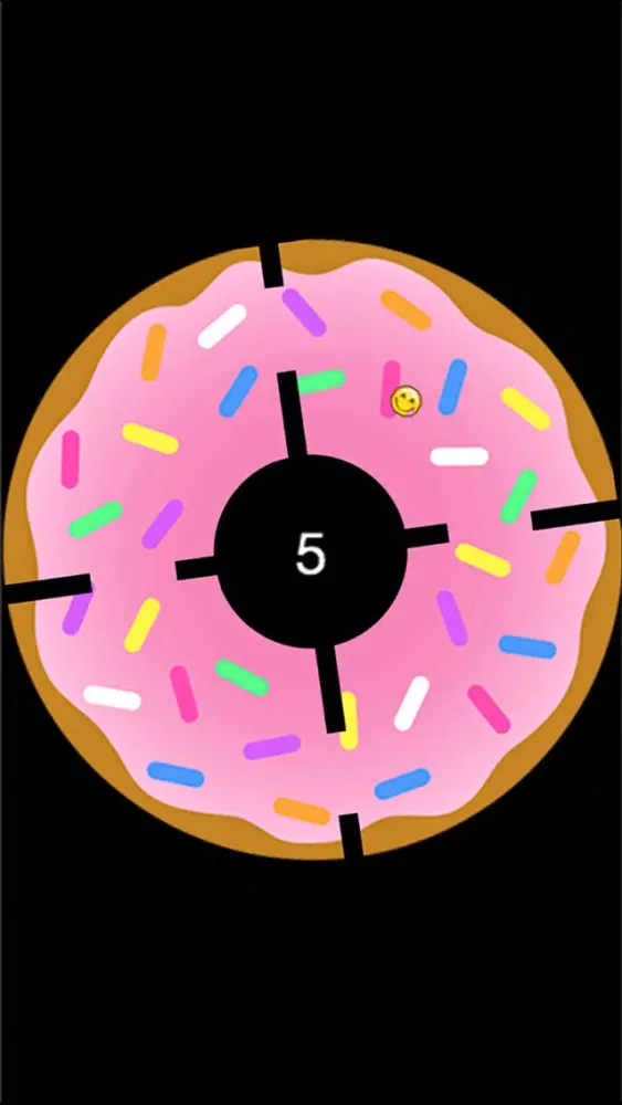 Capturas de tela do Emoji Donut