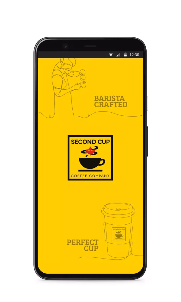 Tangkapan skrin Second Cup Coffee KSA