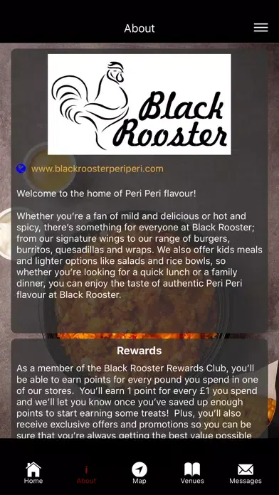 Black Rooster Peri Peri スクリーンショット