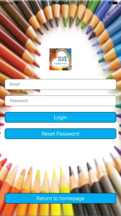 Captures d'écran de Pen and Paper Loyalty Card