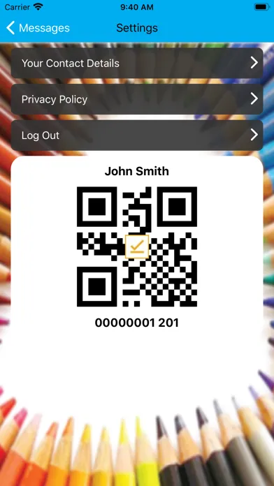 Captures d'écran de Pen and Paper Loyalty Card