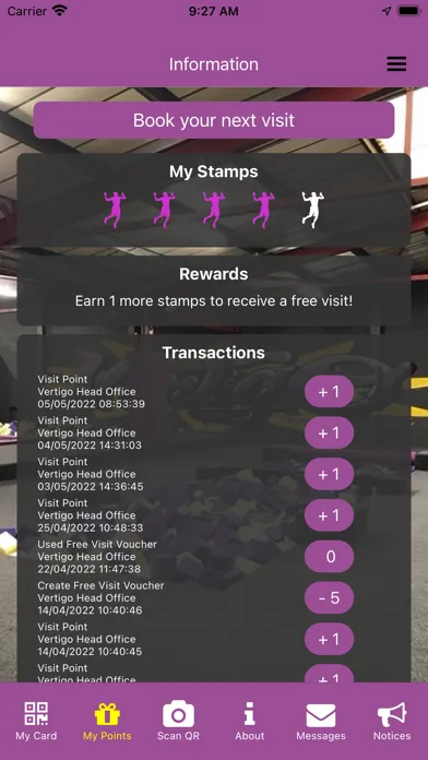 Vertigo Trampoline Park應用截圖