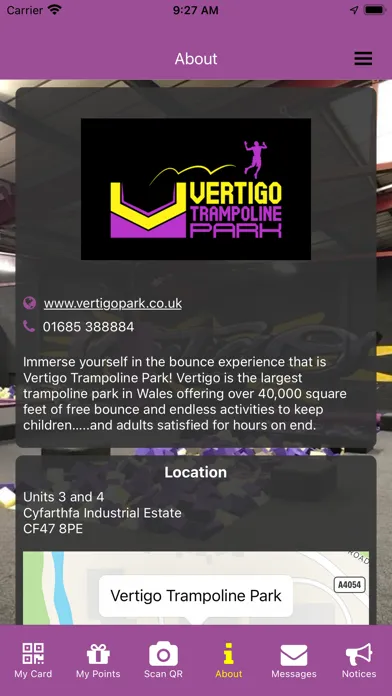 Vertigo Trampoline Park應用截圖