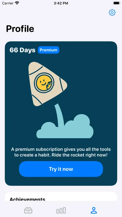 66 Days - Habit Tracker应用截图