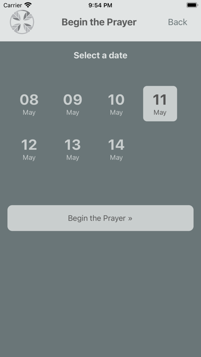ภาพหน้าจอของ Sacred Space Daily Prayer