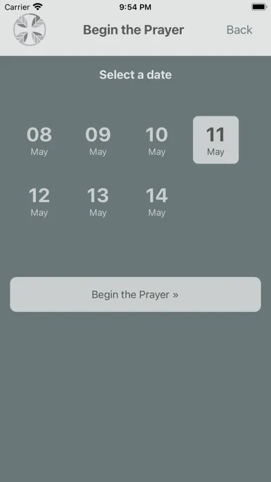 Screenshot di Sacred Space Daily Prayer
