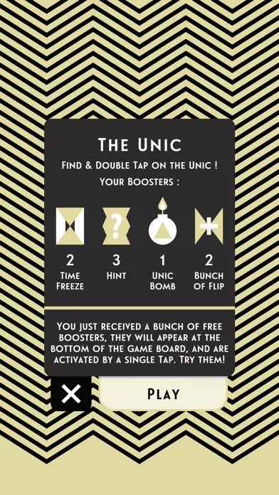 ภาพหน้าจอของ The Unic - match patterns