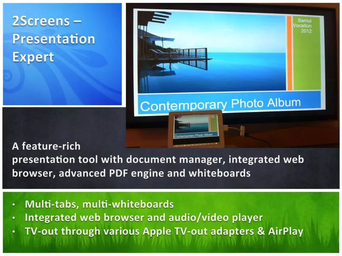 2Screens - Presentation Expert iPad  স্ক্রিনশট