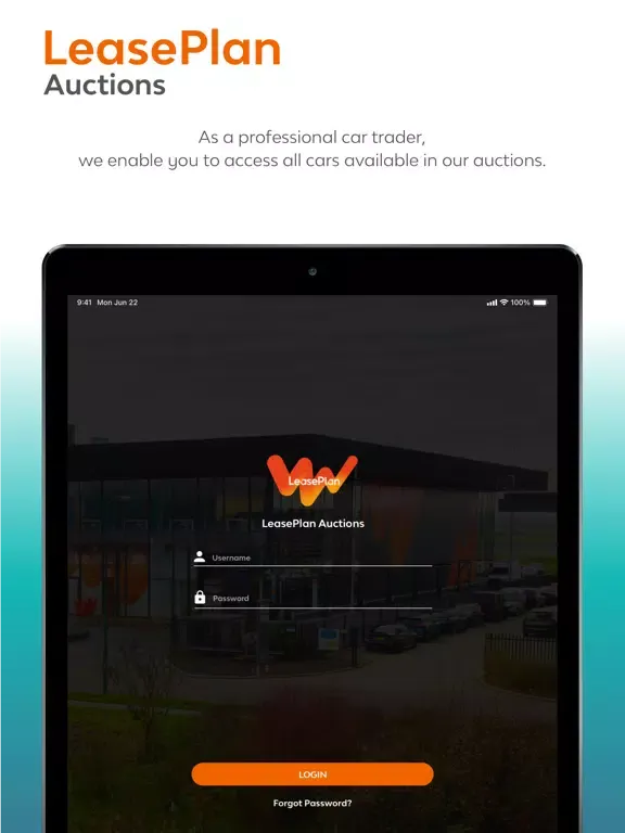 LeasePlan Auctions iPad  Ekran Görüntüleri