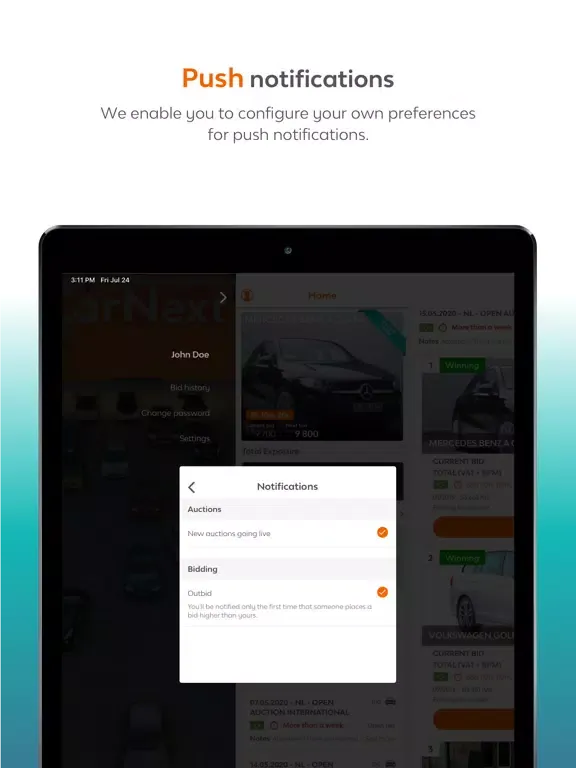 LeasePlan Auctions iPad  Ekran Görüntüleri