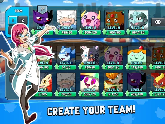 Monster Masters EX iPad 應用截圖