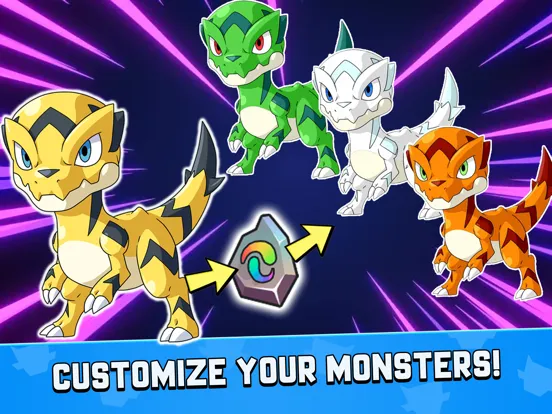 Monster Masters EX iPad 應用截圖