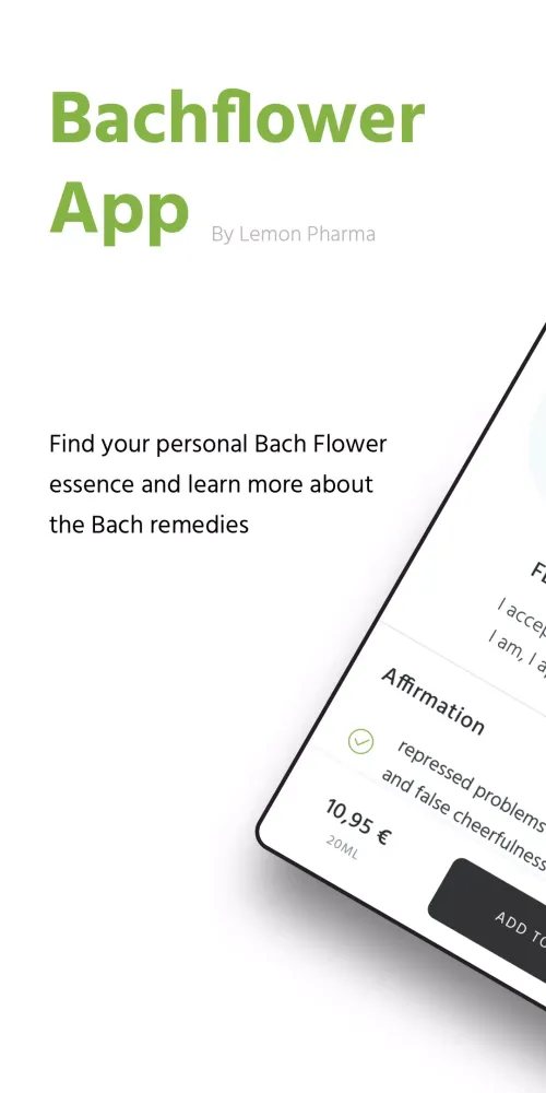 Capturas de pantalla de Bach Flower Self-test