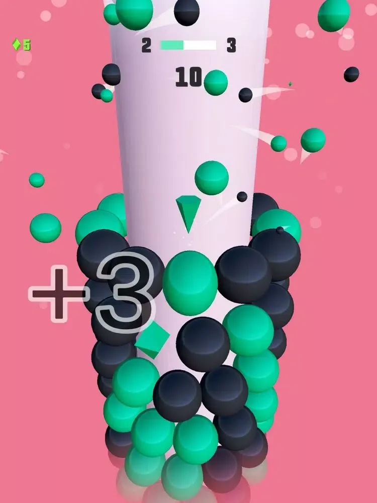Smash Balls Tower Color iPad  Screenshots