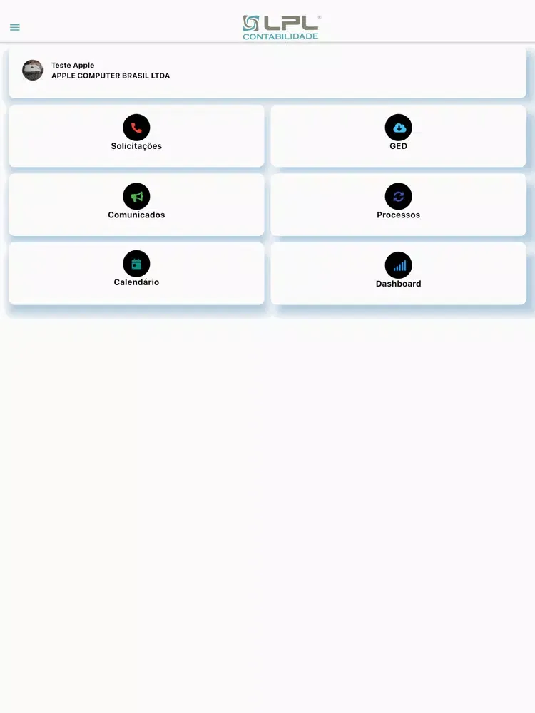 LPL Contabilidade iPad  স্ক্রিনশট