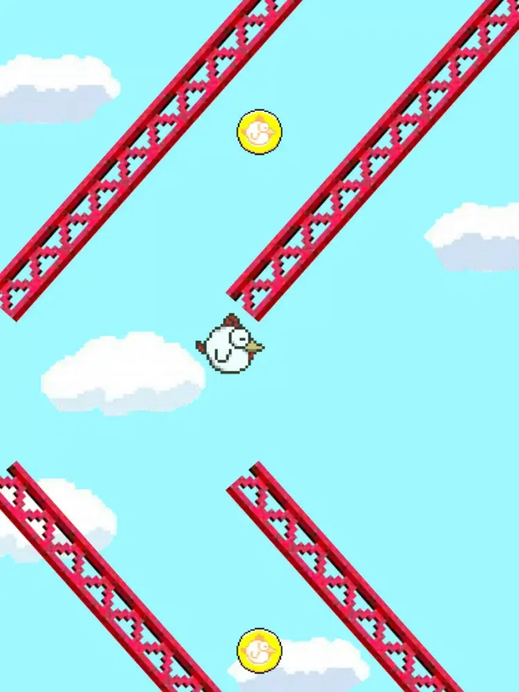 Capturas de pantalla de Bumpy Sky-Funny Voice iPad 