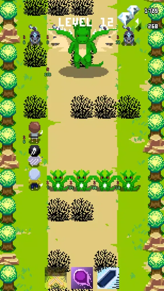 Tangkapan layar Hero Summon-Slime&Dragon