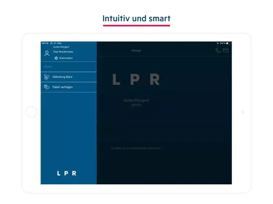 LPR Service App iPad  سکرین شاٹس