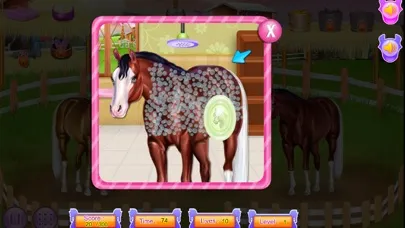 Capturas de pantalla de Horse and pony caring game
