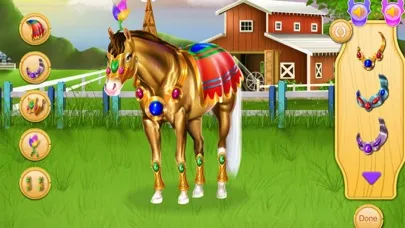 Capturas de pantalla de Horse and pony caring game