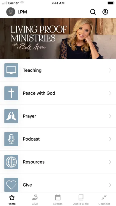 Living Proof with Beth Moore 스크린샷