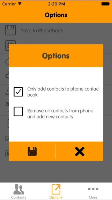 eContacts Lite : Phonebook Backup應用截圖