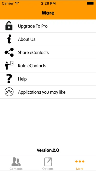eContacts Lite : Phonebook Backup應用截圖
