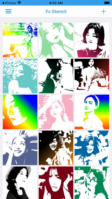 Capturas de pantalla de Fx Stencil
