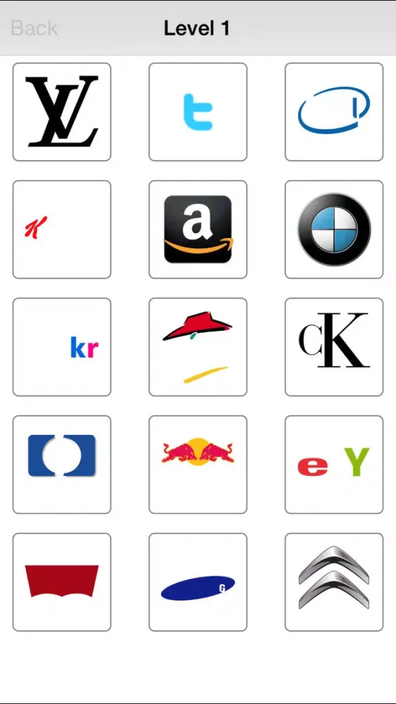 Screenshot di Logo quiz ( Iconic ) - Ultimate icon puzzle game to test your brand awareness !