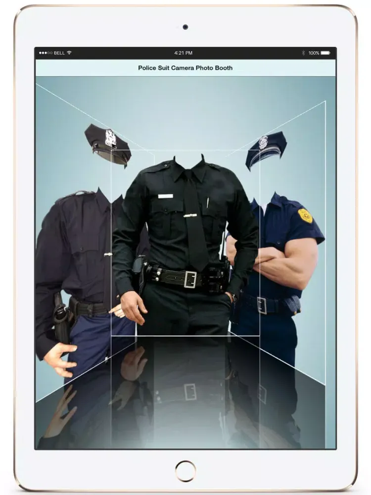 Police Suit Photo Maker iPad  Screenshots